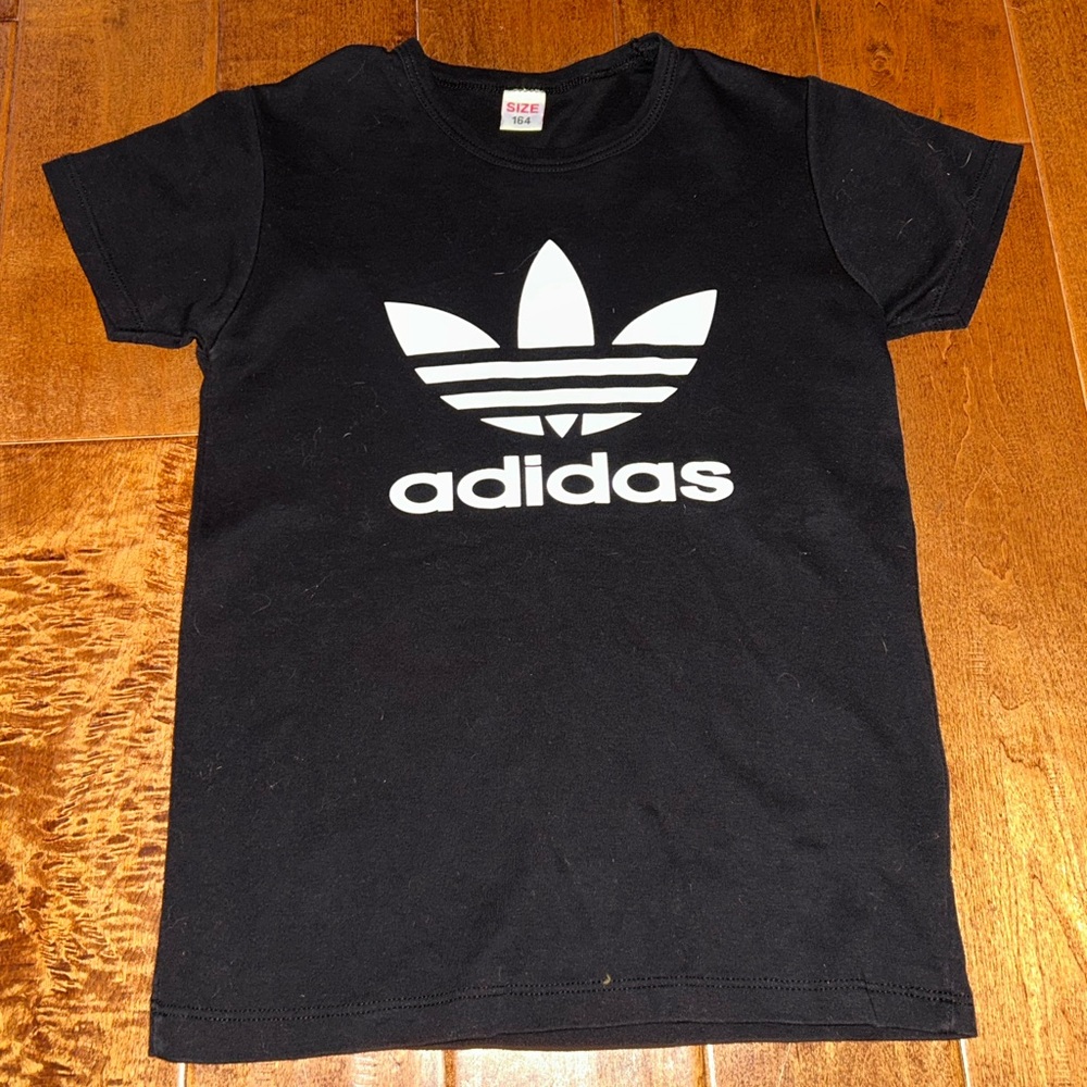 Adidas black shirt